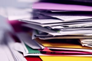 Paper clutter - Professional Cleaners can improve employee productivity - JR cleaning and removals